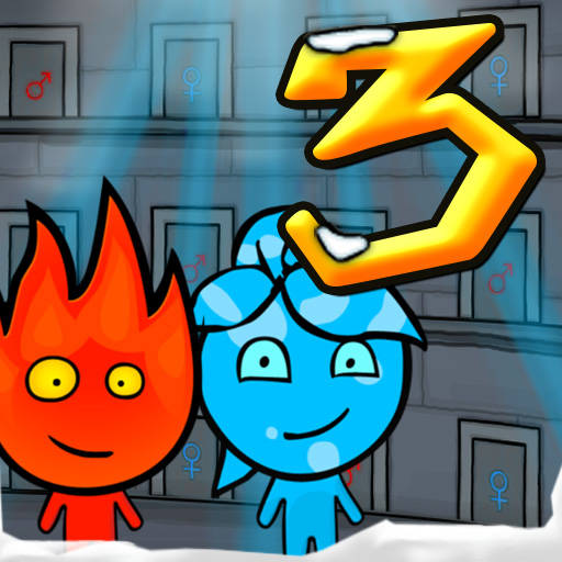 Fire Boy and Water Girl in the Ice Temple 3 - Episode 10 - Guest Appearance  from Badaxemax 